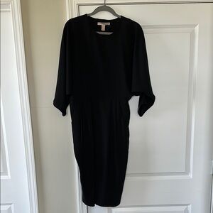 Forever 21 Black Sheath Dress with Dolman Sleeves